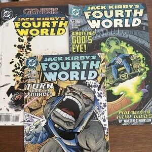Jack Kirby's Fourth World Comic Bundle (3 ) By John Byrne (1997)